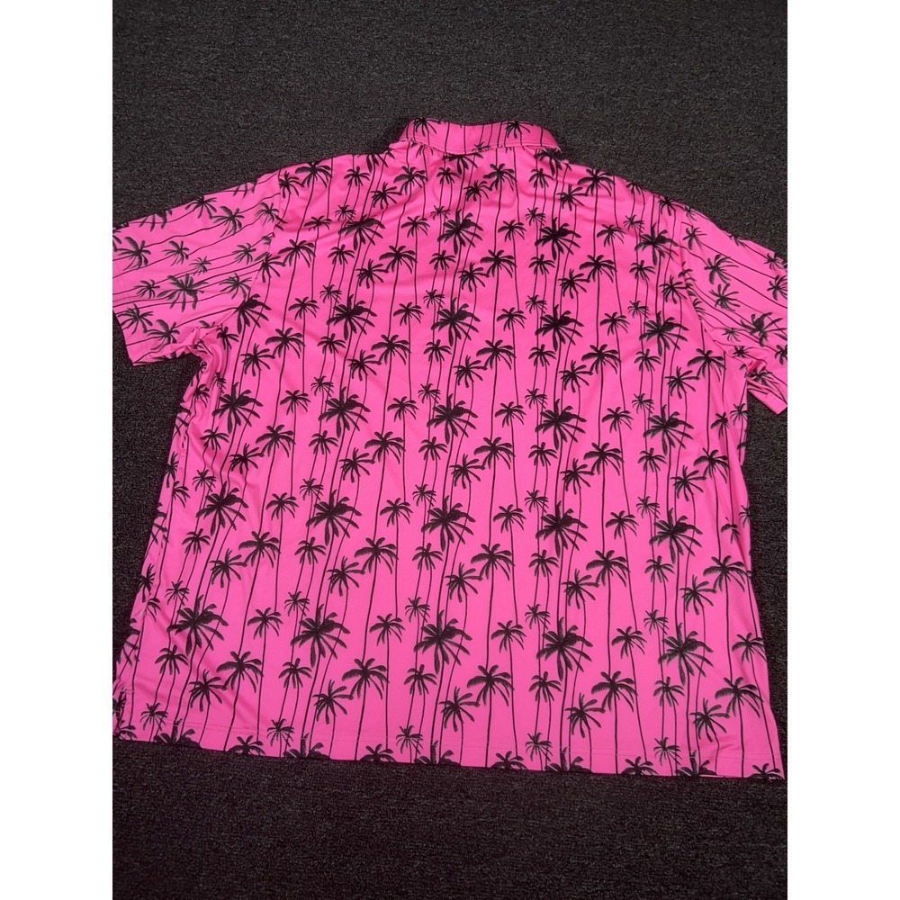 Sunday Swagger Polo Shirt Men 4XL Golf Performance Floral Palm Trees - Lot Of 2 - Picture 13 of 15